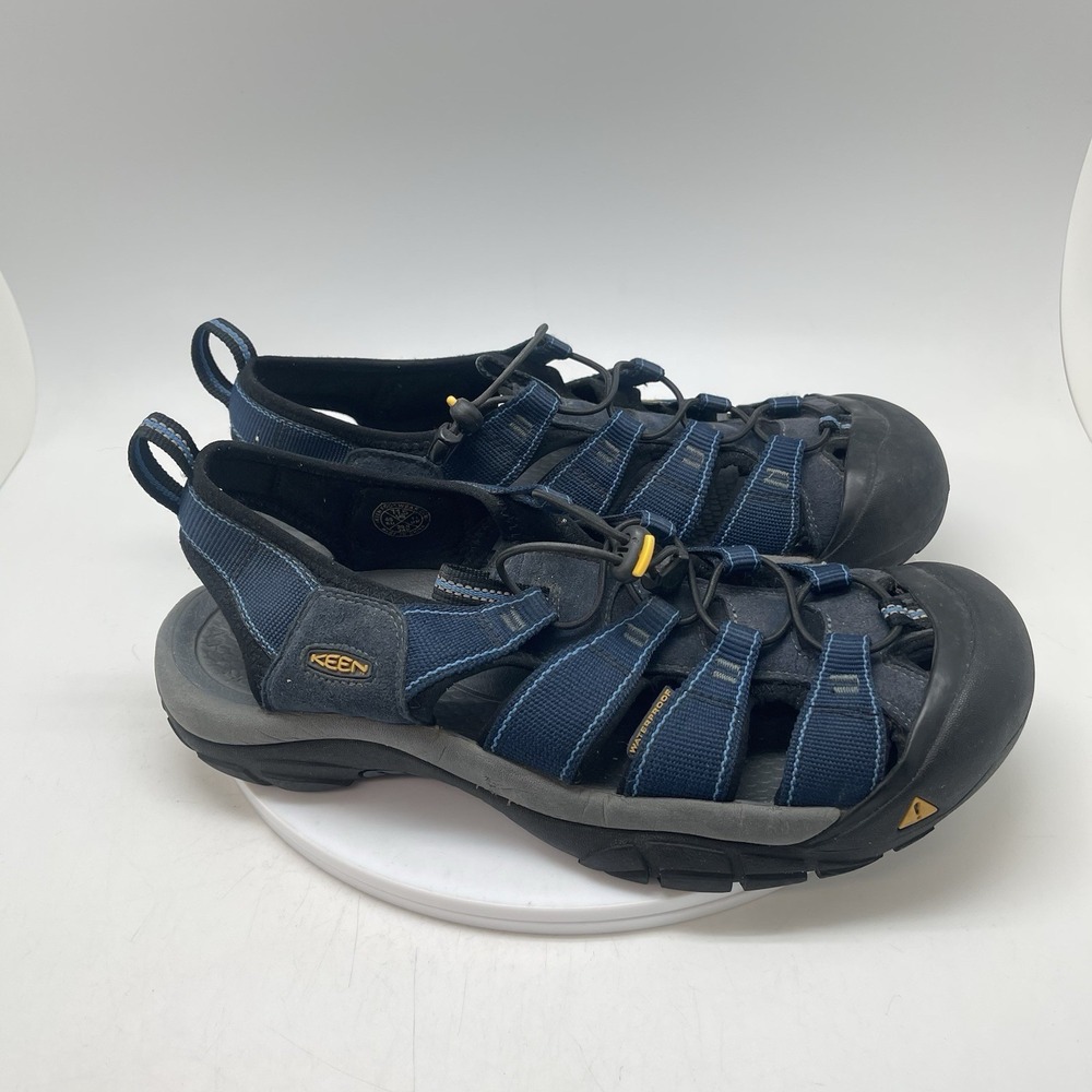 Keen Newport H2 Sandals Mens 11.5 Blue Waterproof Outdoor Hiking Shoes